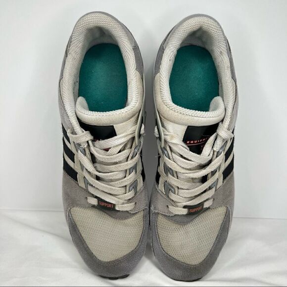 Adidas EQT Support RF Sneakers Light‎ Onix Suede Mesh Mens 9 main image 4